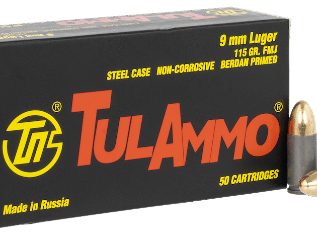 TULAMMO 9MM 115GR FMJ 50RD BOX