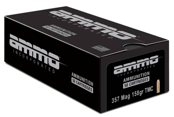 AMMO INC 357MAG 158G TMC 50RD BX 1000RD CSE