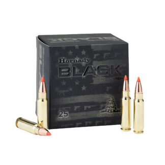 HORNADY BLACK 5.7X28 40G VMAX 25RD BX 250RD CASE - 1.52 Brass