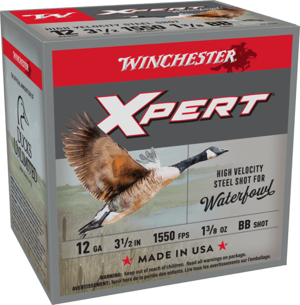 WINCHESTER XPERT STL 12GA 3-1/2" 1-3/8OZ 25B BOX