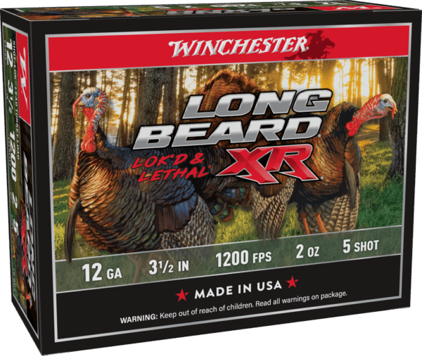 WINCHESTER LONG BEARD XR 12G 3.5" #5 2OZ 10RD BX 100RD CS
