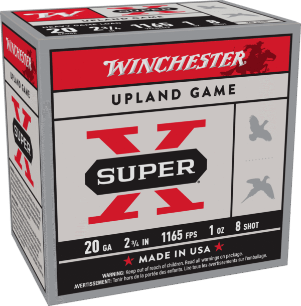 WINCHESTER HVY GM 20GA 23/4 1OZ #8