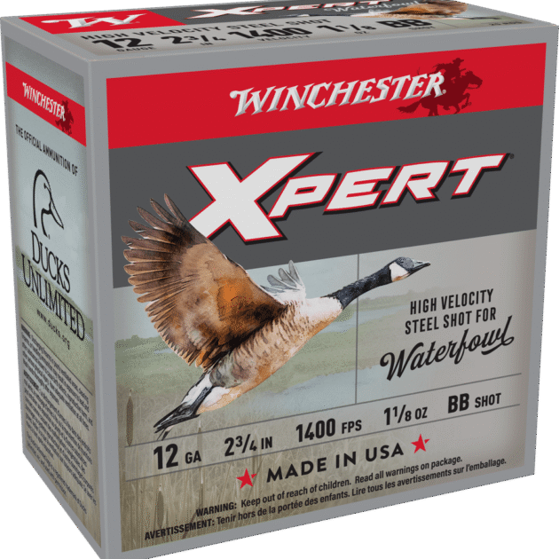 WINCHESTER XPERT STEEL WTRFWL 12G 2-3/4" 1-1/8OZ 25RD