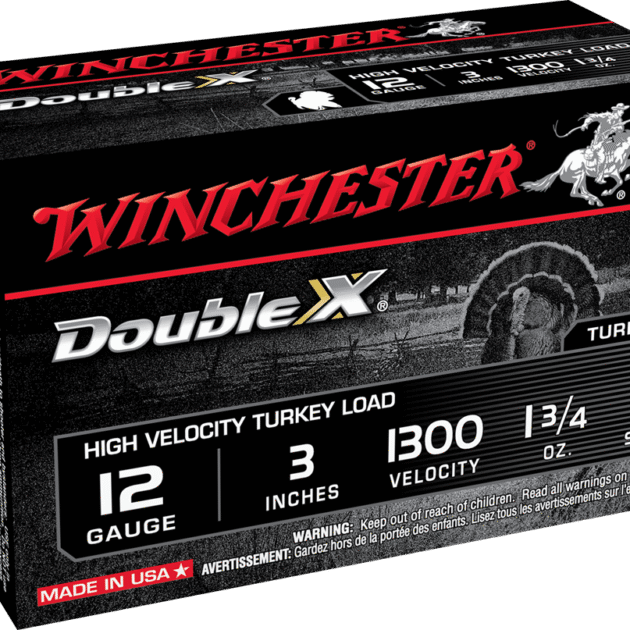 WINCHESTER DOUBLE X 12G 3" #4  1-3/4OZ 10RD BX 100RD CS