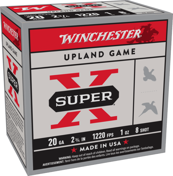 WINCHESTER SPR X UPLAND 20G 2 3/4" 1Z 8SHT 25RD