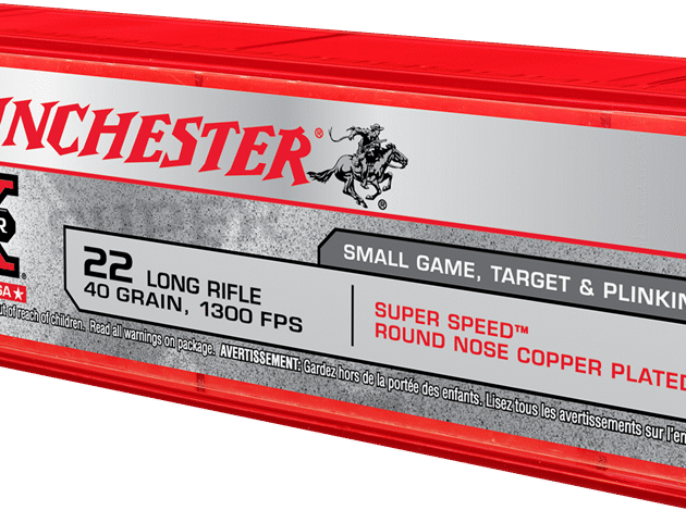 WINCHESTER SUPER-X HV 22LR 40GR PRN 100RD/BX