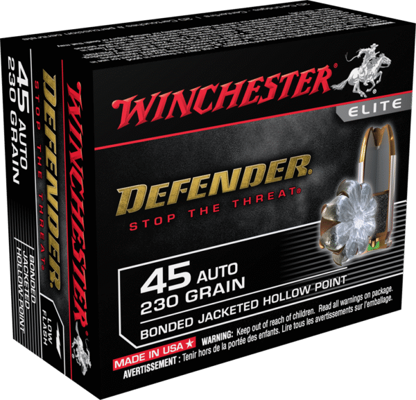 WINCHESTER 45ACP 230GR BONDED PDX1