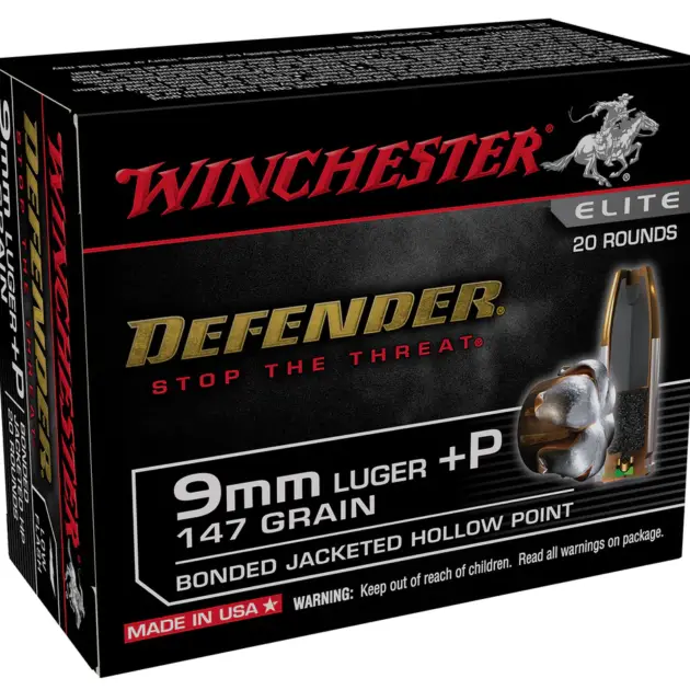 WINC SPRME 9MM +P 147GR JHP BND