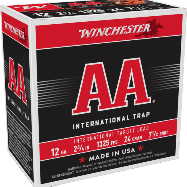 WINCHESTER AA INTL 12 23/4 24GM 7.5
