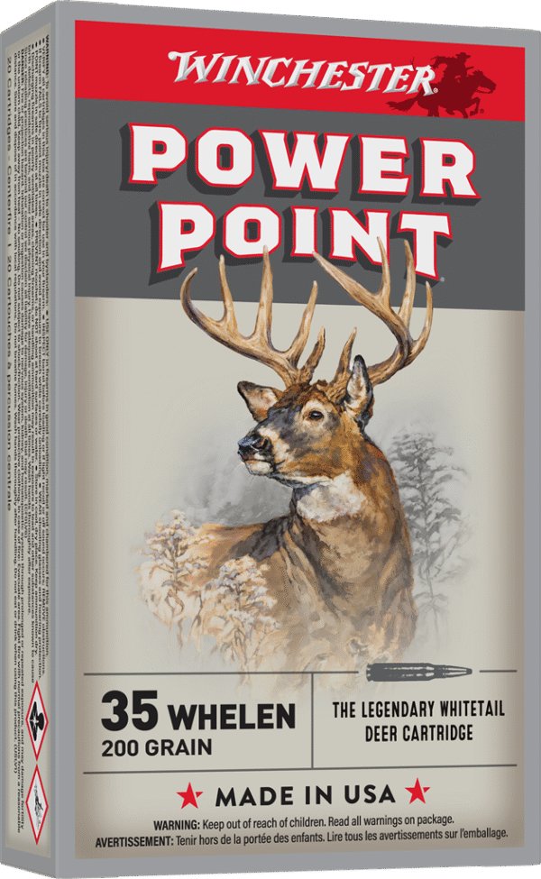 WINCHESTER POWER POINT 35 WHELEN 200G 20RD BX 200RD CASE
