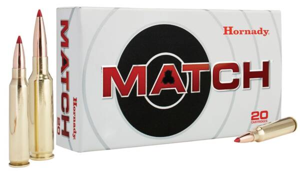 HORNADY MATCH 6.5CREEDMOOR 120GR ELD 20RD BX 200RD CASE