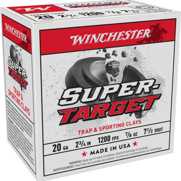 WINCHESTER SUPER TARGET 20 GA 7/8OZ