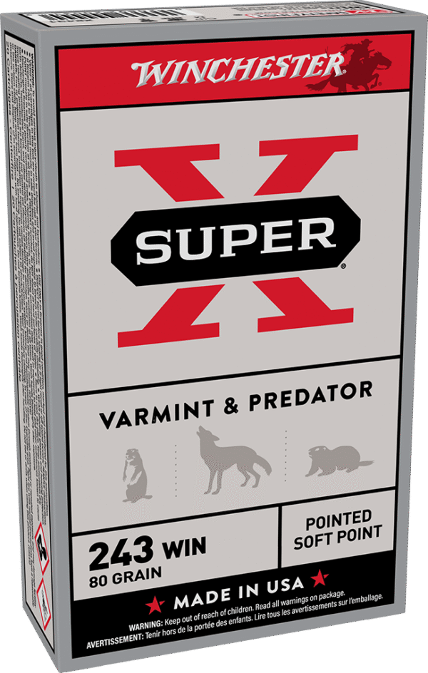 WINCHESTER SPR-X 243WIN 80GR PSP