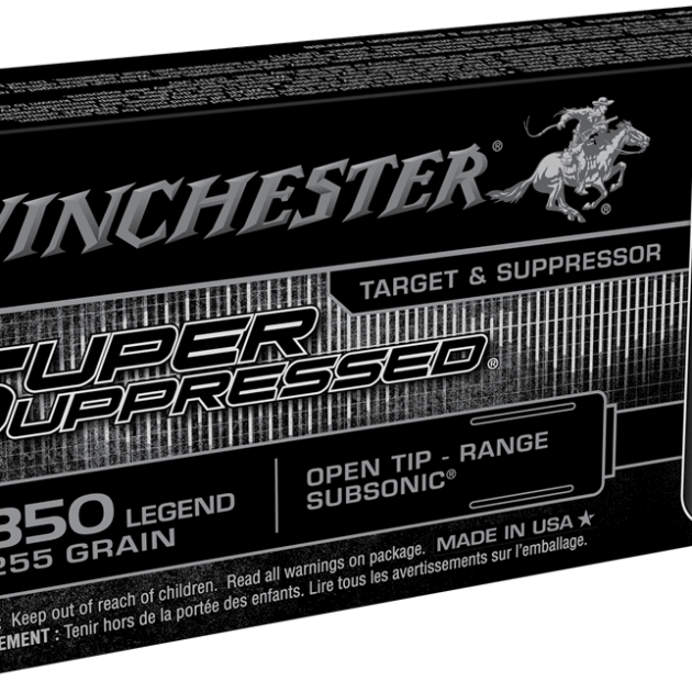 350 LEGEND 265GR SUPER SUPPRESSED OPN TIP RANGE SUBSONIC