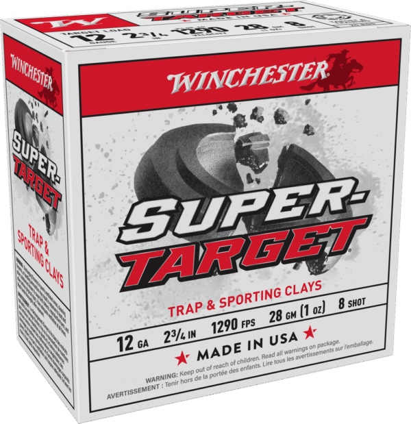 WINCHESTER SUPER TRGT 12G 2 3/4" 8SHT 1OZ 25/250RDS