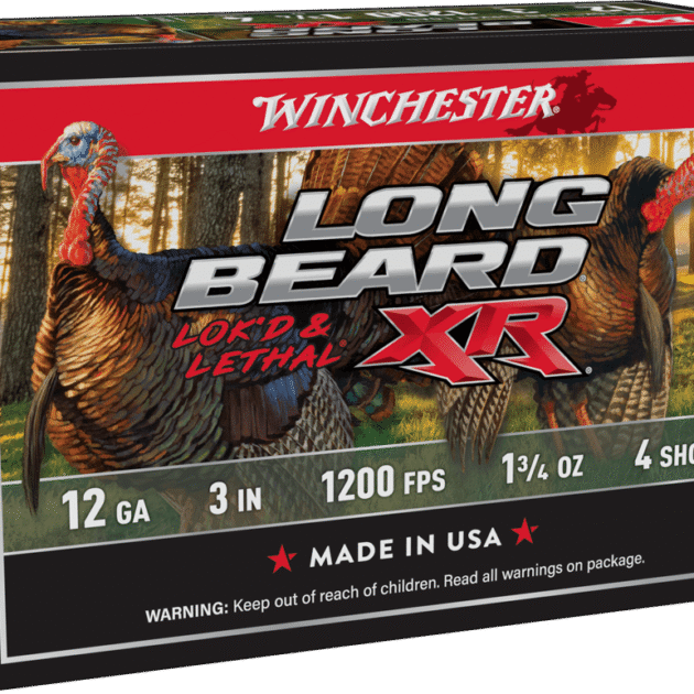 WINCHESTER LONG BEARD XR 12G 3" #4 1.75OZ 10RD BX 100RD CS