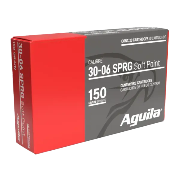 AGUILA 30-06 SPRG 150GR INTERLOCK BTSP 20RD BX 10 BOXES PER CASE