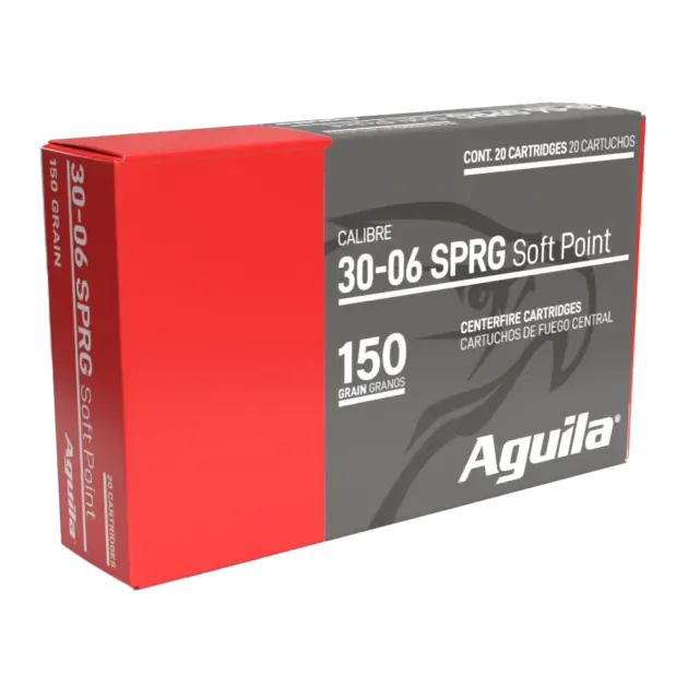 AGUILA 30-06 SPRG 150GR INTERLOCK BTSP 20RD BX 10 BOXES PER CASE