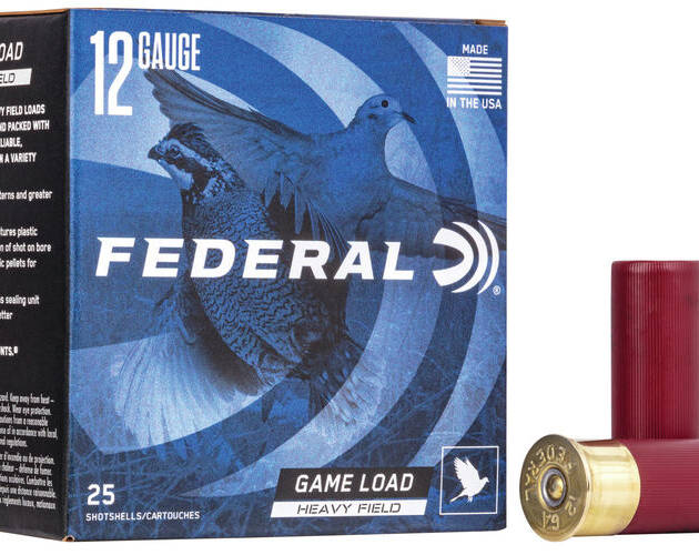 FEDERAL 12GA 2-3/4" 3-1/4DE 1-1/8OZ 4 25 RD/BX 10 BX/CS