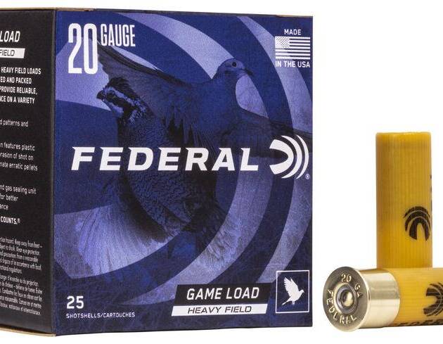 FEDERAL 20GA 2-3/4" 2-1/2DE 1OZ 6 25 RD/BX 10 BX/CS