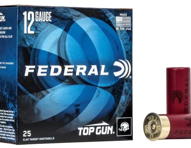 FEDERAL TOP GUN 12GA 2-3/4" 2-3/4DE 1OZ 8 25 RD/BX 10 BX/CS