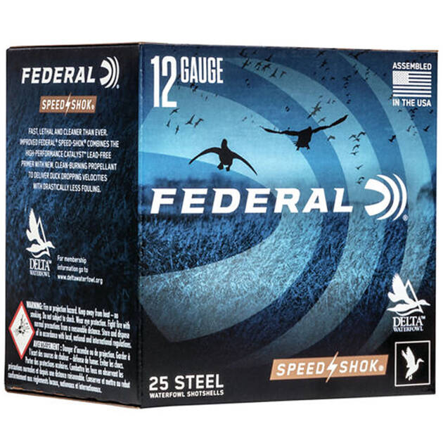 FEDERAL 12GA 3-1/2" 1-3/8OZ BB 25 RD/BX 10 BX/CS