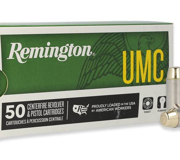 REMINGTON 10MM AUTO 180GR FMJ UMC 50 RND PK 50 RD/BX 10 BX/CS