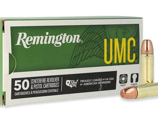 REMINGTON 38 SPL 130GR FMJ UMC 50 RND PK 50 RD/BX 10 BX/CS