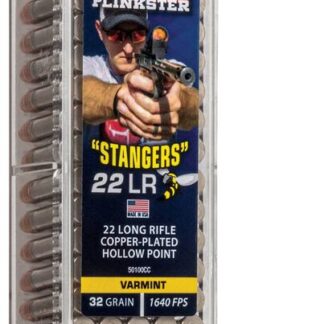 CCI 22 LR "STANGERS" 32GR CPHP 100CT 100 RD/BX 50 BX/CS - .22 LR 0.22 Brass