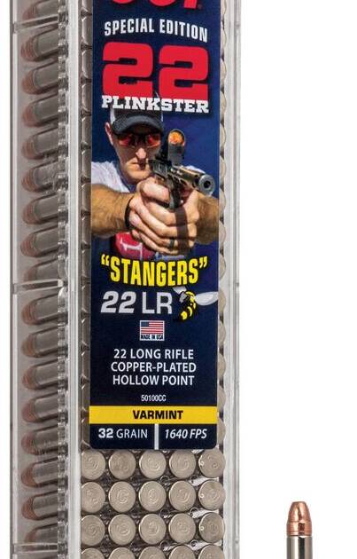 CCI 22 LR "STANGERS" 32GR CPHP 100CT 100 RD/BX 50 BX/CS