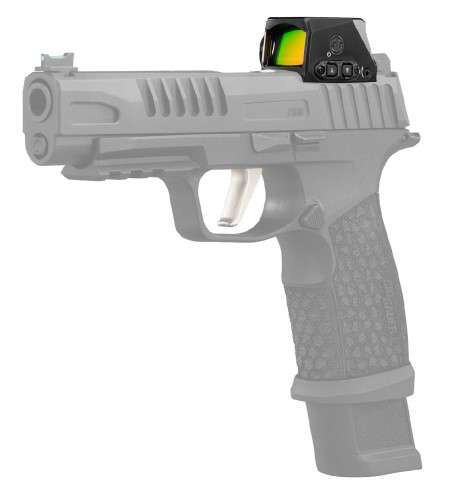 SIG SAUER ROMEO X REFLEX ENCLOSED, SIGLOC COMPACT FOOTPRINT, CIRCLE DOT, 0.5MOA COYOTE