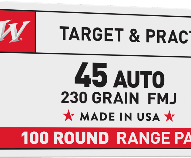 WINCHESTER USA 45ACP 230GR FMJ 100RD BOX