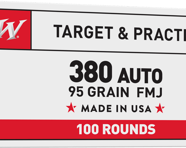 WINCHESTER USA 380ACP 95 GR FMJ VP