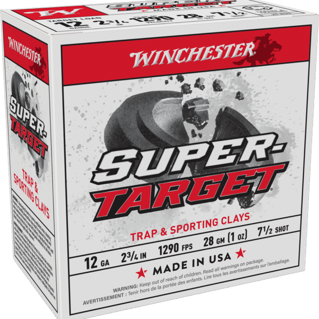 WINCHESTER 12G 2-3/4" #7.5 1OZ SPR TRGT 25RD/250RD
