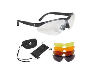 Radians T-85™ 5 Lens Interchangeable Shooting Glass Kit | triloid nylon | black