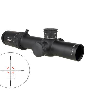 TRIJICON CREDO 1-10X28 BLK MRAD FFP ILL - Black Matte
