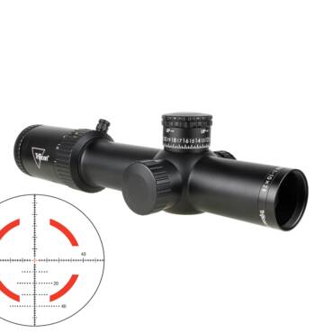 Trijicon Credo®HX 1-10x28 | 28mm | illuminated green/red segmented circle enhanced | matte