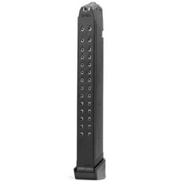 MAGAZINE FOR GLOCK 19, 26 9MM 33RD BLACK POLYMER