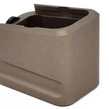 WARNE GLOCK 17/22 MAG EXT +5/+4 FDE