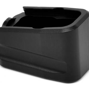 WARNE GLOCK 42 MAG EXTENSION +2 BLK - .380 ACP Hardcoat Anodized 6061-T6 Aluminum