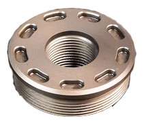 SILENCERCO BRAVO DIRECT THREAD MOUNT TITANIUM 1/2X28