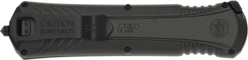 S&W KNIFE M&P OTF 3.5" AUS-8 - BLADE TIP DOWN CARRY W/SAFETY