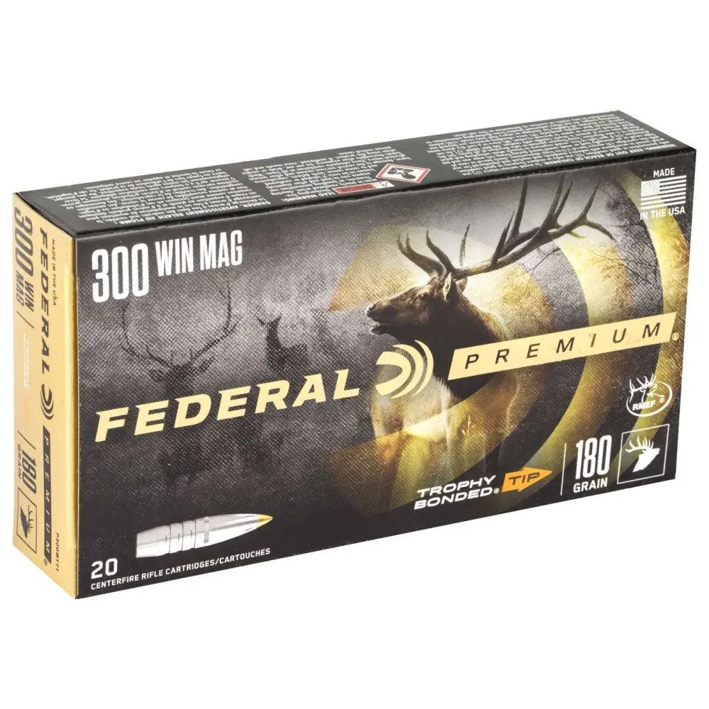 FEDERAL PREMIUM 300WM 180GR TBT FEDERAL PREMIUM 300WM 180GR TBT