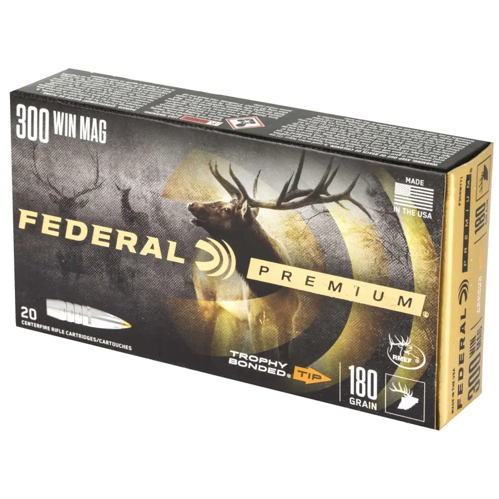FEDERAL PREMIUM 300WM 180GR TBT FEDERAL PREMIUM 300WM 180GR TBT - Image 2