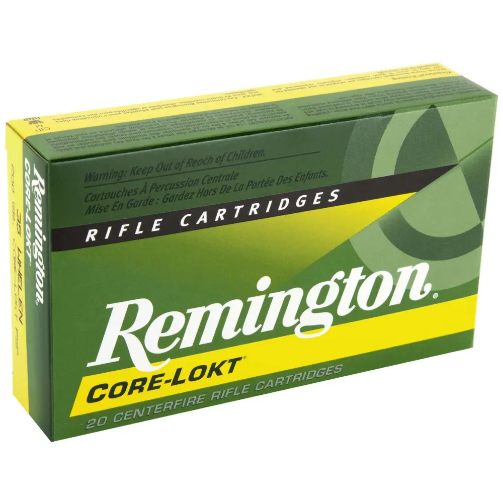 REMINGTON R35WH1 35 WHELEN 200GR CORE-LOKT PSP 20 RD/BX 10 BX/CS REMINGTON R35WH1 35 WHELEN 200GR CORE-LOKT PSP 20 RD/BX 10 BX/CS