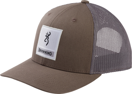 BROWNING CAP PROWLER MESH SNAP - BACK SQ BCKMK PATCH PEWTR OSFM
