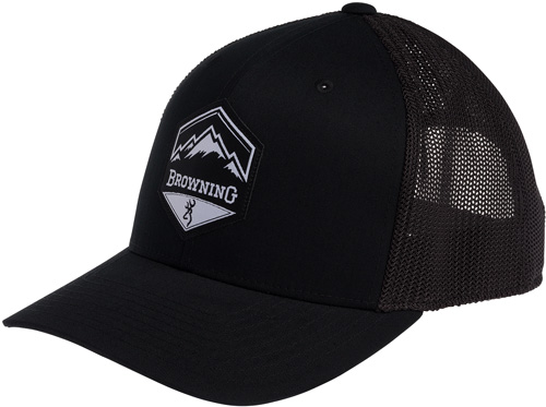 BROWNING CAP MOUNTAIN BUCK - LOGO BLK W/PTCH BCKMK LOGO ADJ