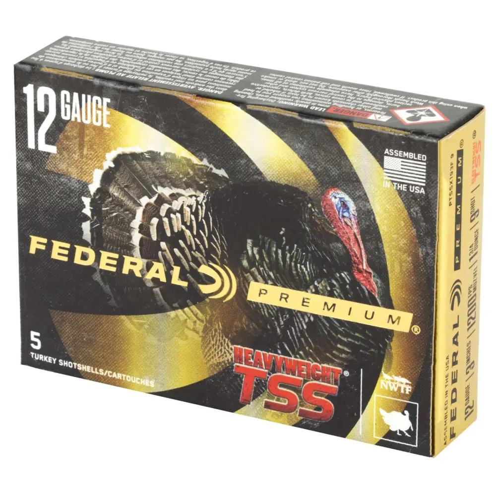 FEDERAL PREMIUM TURKEY HEAVYWEIGHT 12GA 3" 1-3/4OZ 9 5 RD/BX 10 BX/CS FEDERAL PREMIUM TURKEY HEAVYWEIGHT 12GA 3" 1-3/4OZ 9 5 RD/BX 10 BX/CS - Image 2