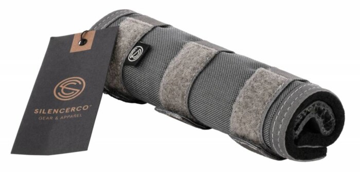 SILENCERCO SUPPRESSOR COVER 7.5" GREY HIGH TEMPERATURE