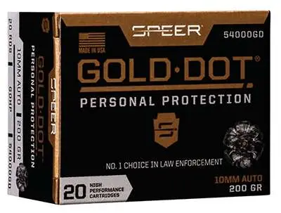 SPEER 10MM AUTO 200GR GDHP AMMO 20 RD/BX 10 BX/CS SPEER 10MM AUTO 200GR GDHP AMMO 20 RD/BX 10 BX/CS - Image 4